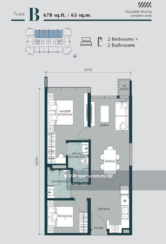 Service Residence for Sale in Times Square 2 by Victor Chin - iProperty.com.my