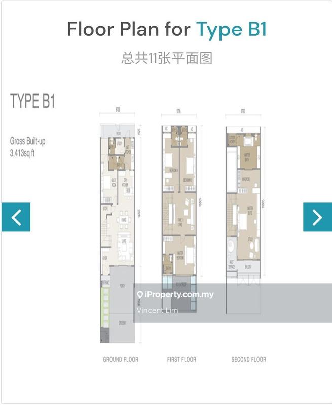 Rumah Teres 3-Tingkat untuk Dijual di D'Island, Puchong oleh Vincent Lim - iProperty.com.my