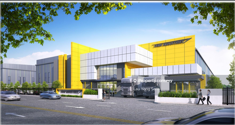 For Rent - Double Storey Detached Factory Warehouse, Penang Industrial Park @ Bertam for Rent