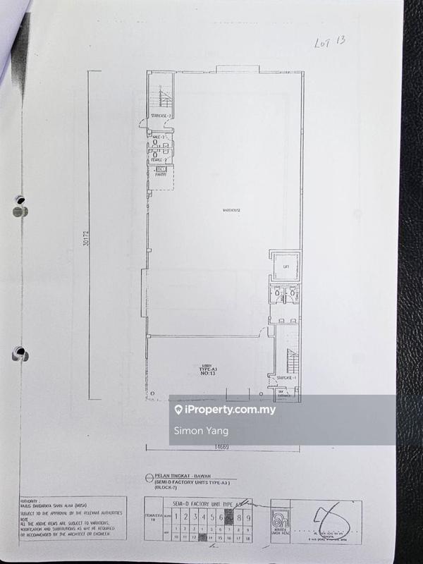 Semi-D Kilang untuk Dijual di Seksyen U1, Glenmarie oleh Simon Yang - iProperty.com.my