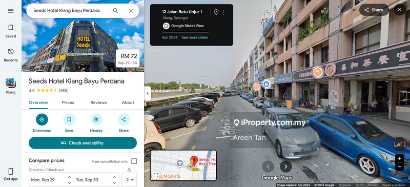 Kedai-Pejabat untuk Disewa di Taman Bayu Perdana, Klang oleh Areen Tan - iProperty.com.my