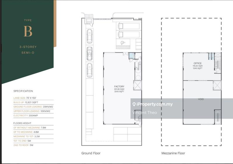Semi-D Factory for Sale in Jade Hills, Kajang by Vincent Theo - iProperty.com.my