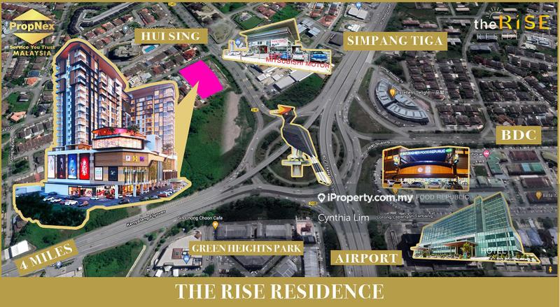 Service Residence for Sale in The Rise Residence by Cynthia Lim - iProperty.com.my