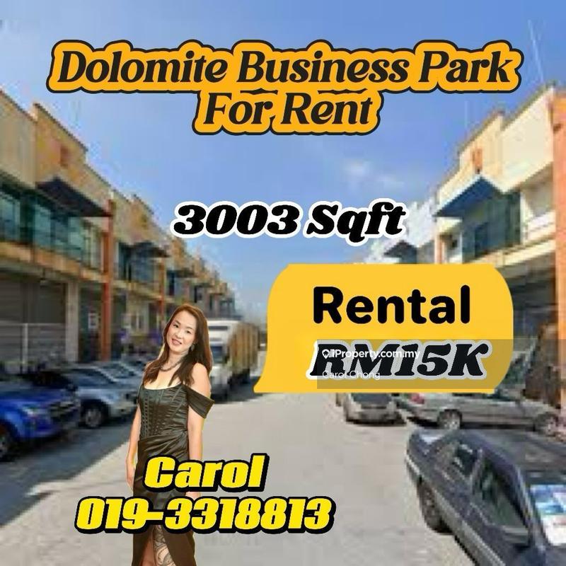For Rent - Dolomite Business Park Light Industrial 2 Storey @ Batu Caves Selayang For Rent