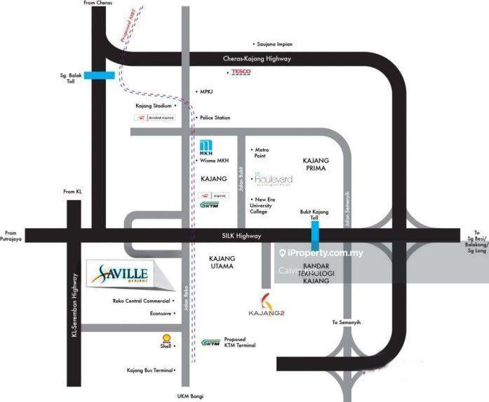 Kediaman Servis untuk Dijual di Saville @ Kajang oleh Calvin Kok - iProperty.com.my