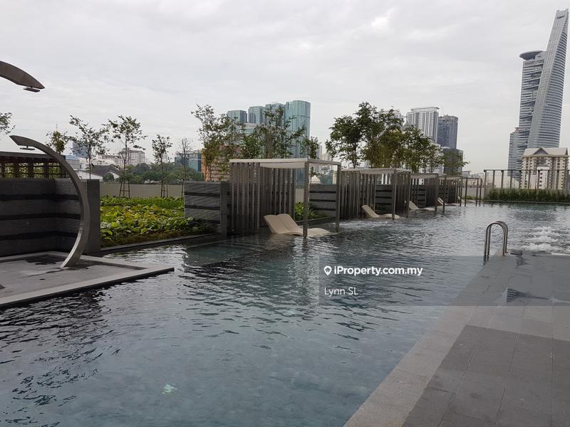 Service Residence for Sale in Vogue Suites One by Lynn SL - 50 meter pool with water deck - iProperty.com.my