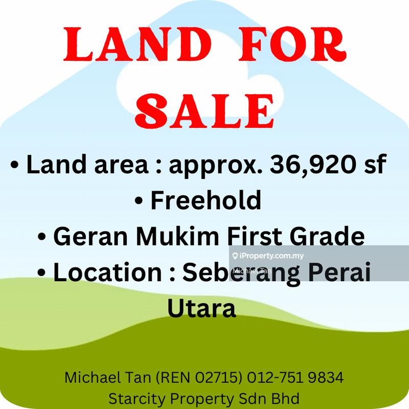 For Sale - 36,920 sf Freehold - First Grade Land at Sungai Lokan | FOR SALE