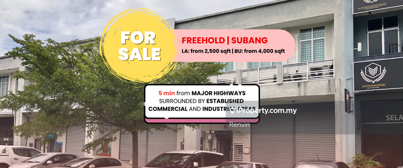 For Sale - SIME UEP Industrial Park, Subang Hi-Tech, Hicom-Glenmarie, Temasya, Batu Tiga Light Industrial Park