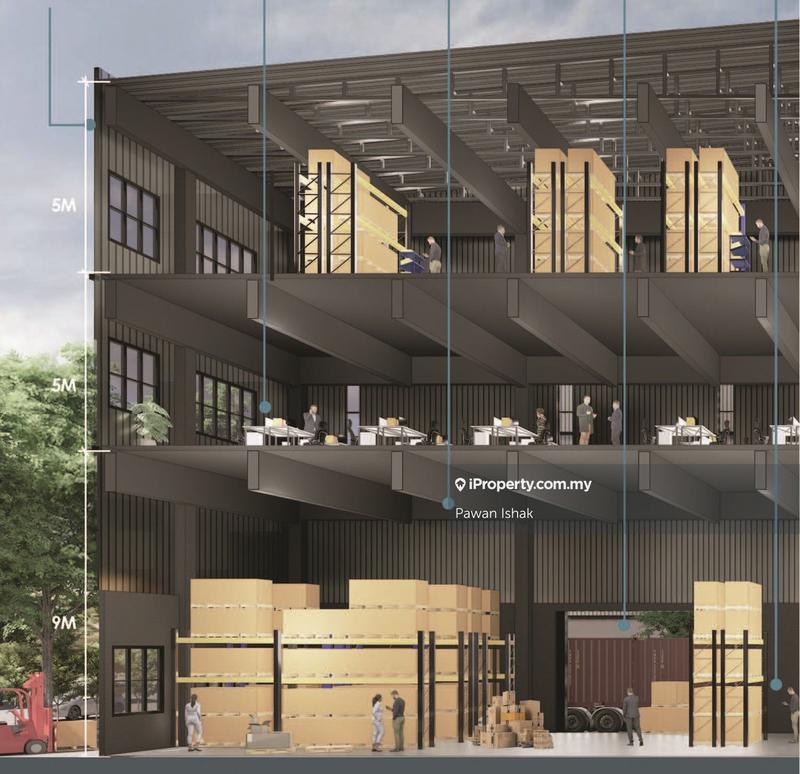 For Sale - Sungai Buloh 3 Storey Link Factory