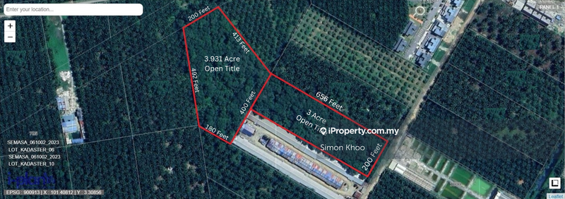 Tanah Pertanian untuk Dijual di Pekan Ijok, Ijok oleh Simon Khoo - iProperty.com.my