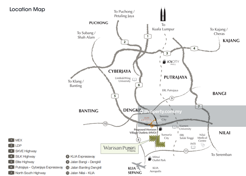 Rumah Teres 2-Tingkat untuk Dijual di Kota Warisan Warisan Puteri EVIRA AVISTA, Sepang oleh Mandes Loh - iProperty.com.my