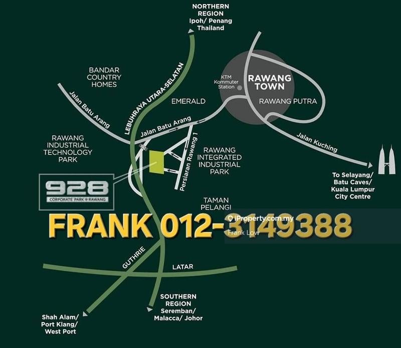 For Rent - INDUSTRI NAUTICAL, 928 CORPORATE PARK, 3.5STY SEMI-D FACTORY WITH LIFT,