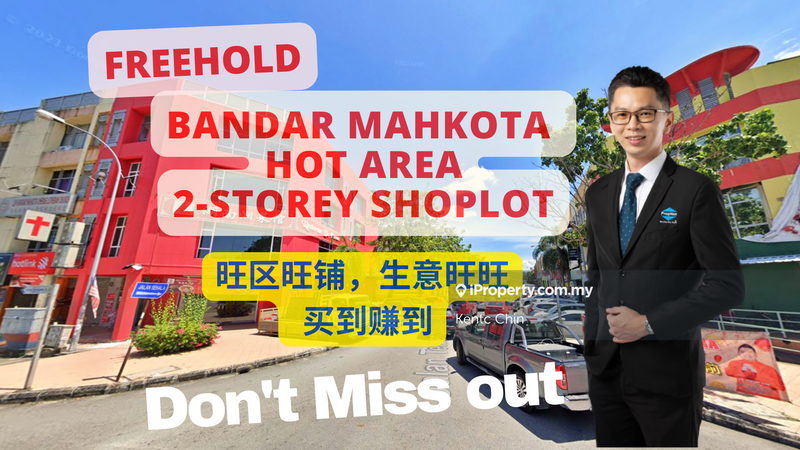 For Sale - Mahkota Cheras Shoplot, Full Tenanted