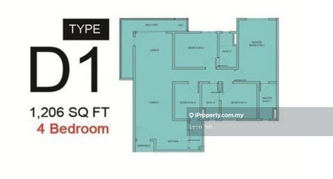 Residensi Servis untuk Dijual di United Point (Residensi Berpadu) oleh Leon Teh - iProperty.com.my