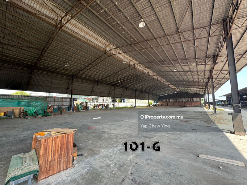 For Sale - 面向大马路!黄金地段4.65 英亩工业地+仓库 位于巴生 Aman Perdana(Jln Sungai Puloh Klang) 4.65Acres Converted Industry Land