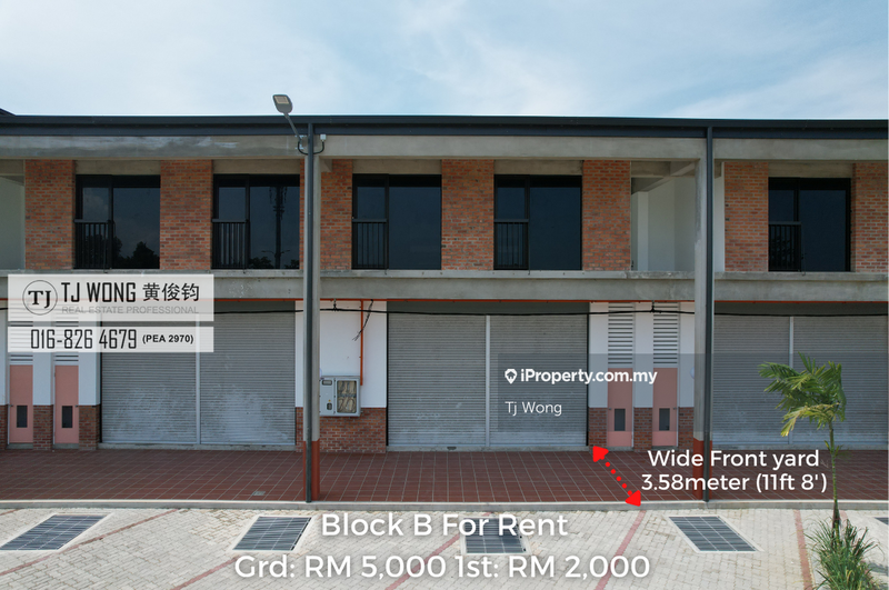 For Rent - Garden City Tawau - 1st Floor Office/Shop