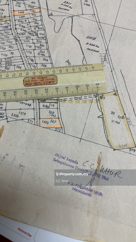 For Sale - SEA FRONT LAND AT KEMAMAN