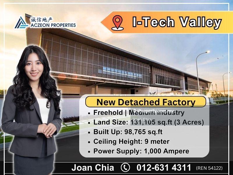 For Sale - I tech valley, Silc, Iskandar Puteri (Nusajaya)