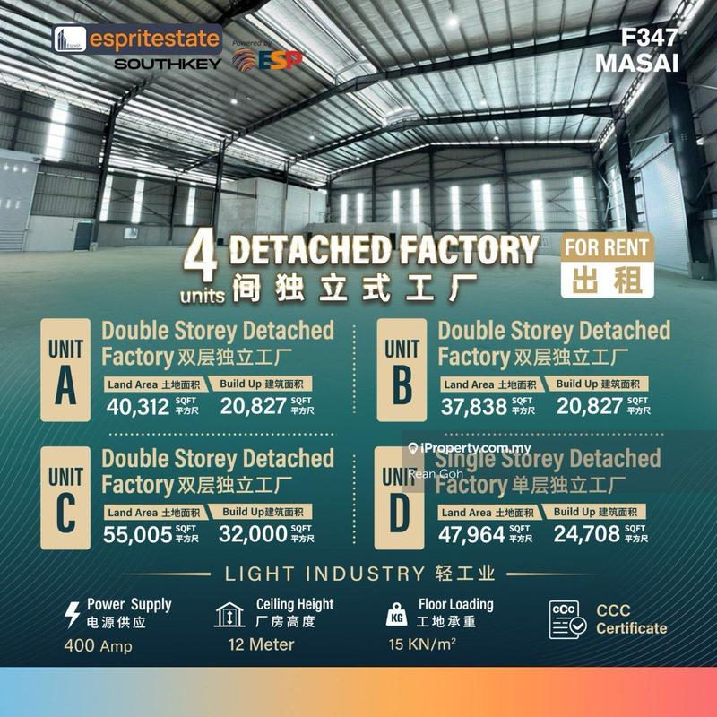 For Rent - Kota Puteri Detached Factory