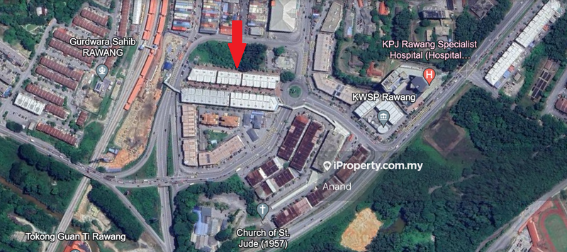 For Sale - PUSAT BANDAR RAWANG, RAWANG - 3 STOREY OFFICE / SHOP UNIT (PHASE 9).