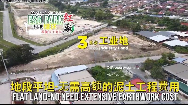 For Sale - 3 acres Industry land at Menglembu Ipoh