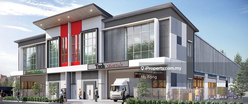 For Sale - 【FREEHOLD】1.5 Storey Semi-D Factory Newly Built