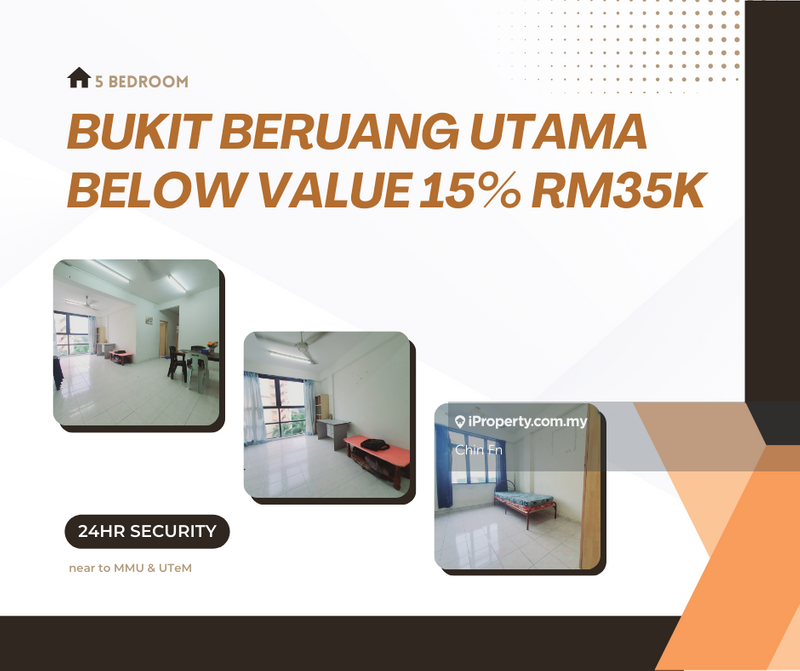 For Sale - Pangsapuri Bukit Beruang Utama