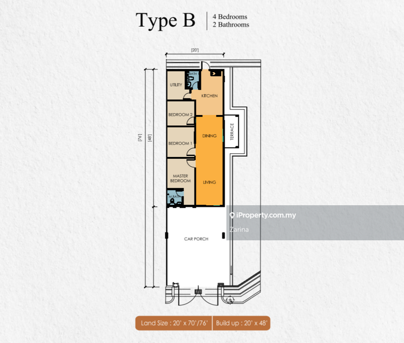 1-storey Terraced House for Sale in Sentosa Lekir, Lekir by Zarina - iProperty.com.my