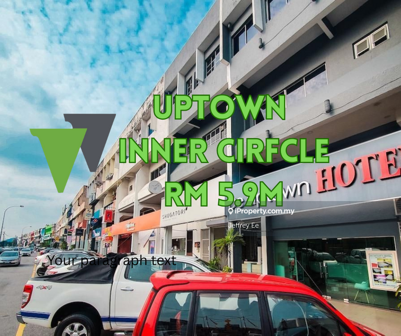 For Sale - Uptown 4 storey Shop lot