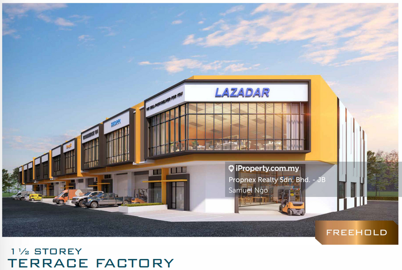 For Sale - Empire Park 1.5 Storey Factory, Lagenda Putra, Indahpura, Kulai