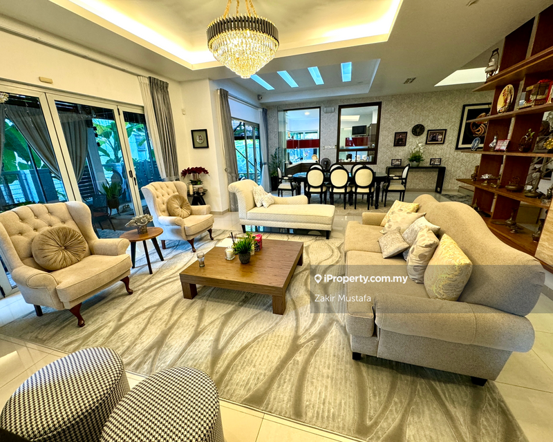 Rumah Berkembar untuk Dijual di Seksyen 13, Shah Alam oleh Zakir Mustafa - Living hall - iProperty.com.my