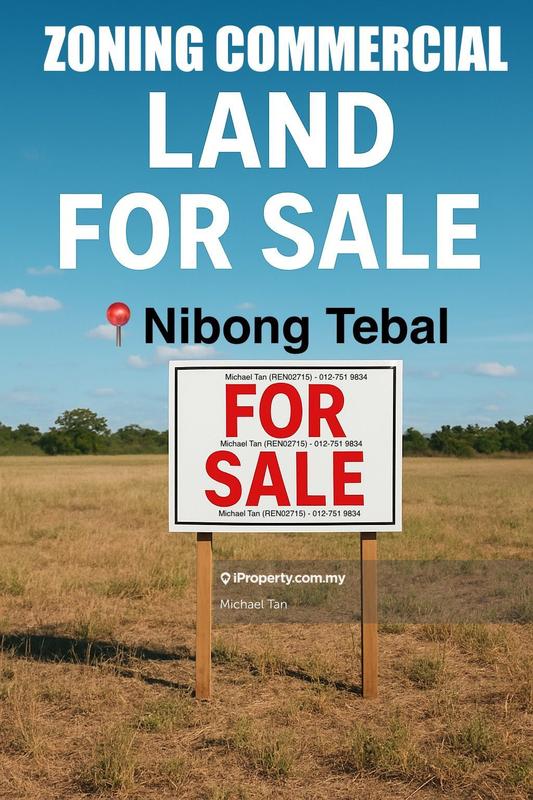 For Sale - 13k++ sf of Zoning Commercial Land at Nibong Tebal | FOR SALE