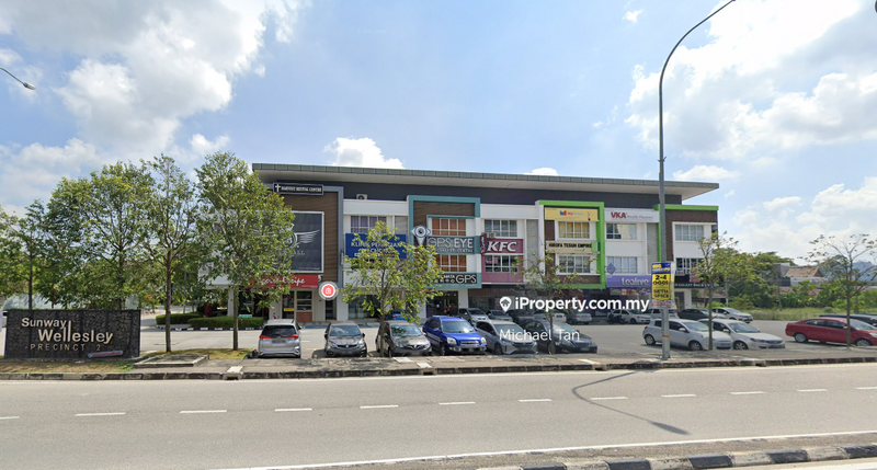 For Sale - 3-storey SHOP LOT at Bukit Mertajam | Facing Main Road | FOR SALE