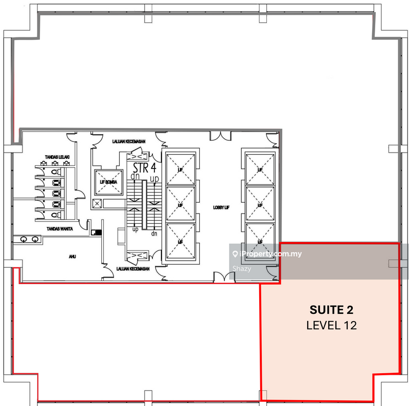 For Rent MENARA KOMTAR, NEXT TO RTS TO WOODLAND SINGAPORE