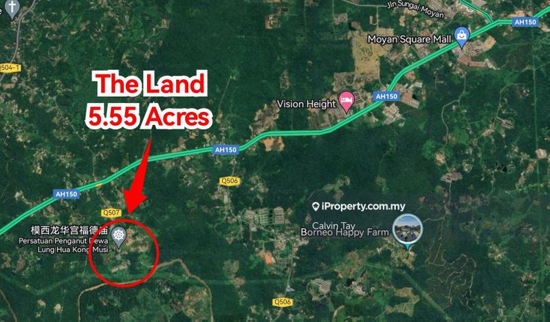 For Sale - 5.55 Acres Land at Musi, Jalan Batu Kawa Kuching