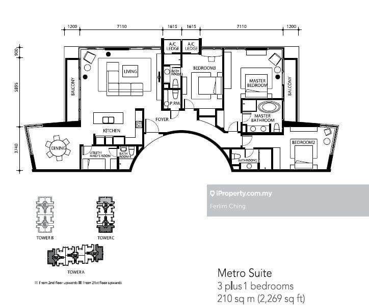 For Rent St Mary Residences