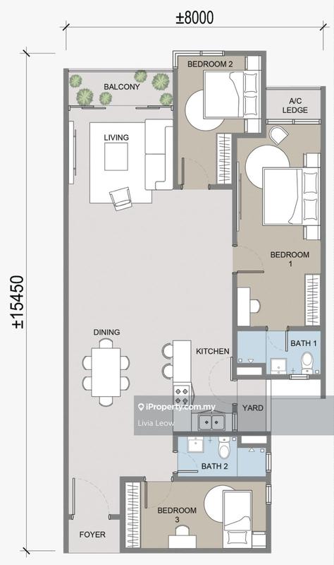 Service Residence for Sale in AraTre' Residences by Livia Leow - iProperty.com.my