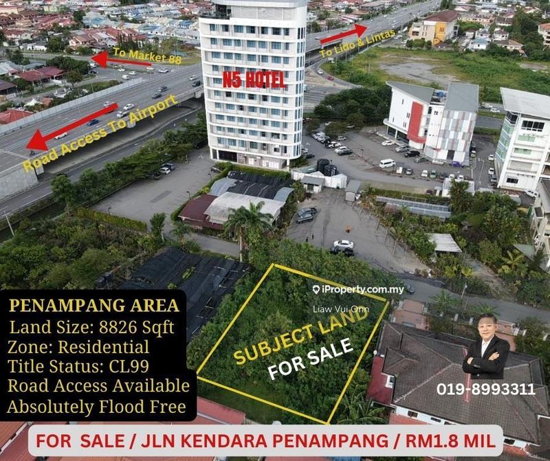 For Sale - VIP Lot CL Land 8826 Sqft Jalan Kendara Penampang For Sale