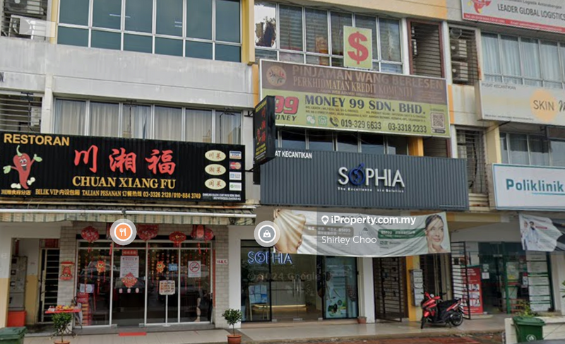 For Sale - Facing Main Road 3 Storey, Freehold, Intermediate Shop @ Bandar Botanic, Klang
