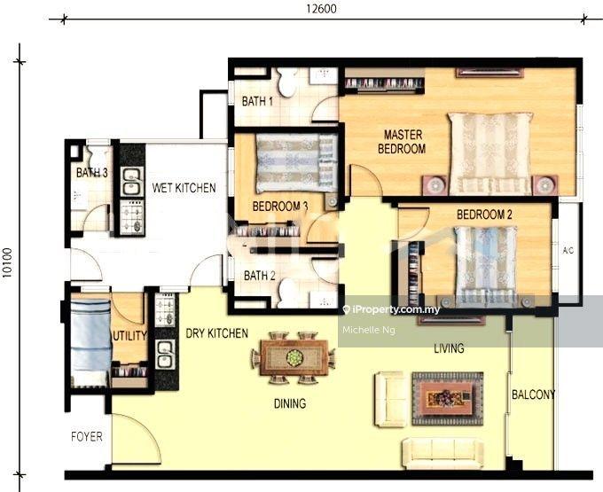 Condominium for Rent in Riverdale @ Usj One Park by Michelle Ng - iProperty.com.my