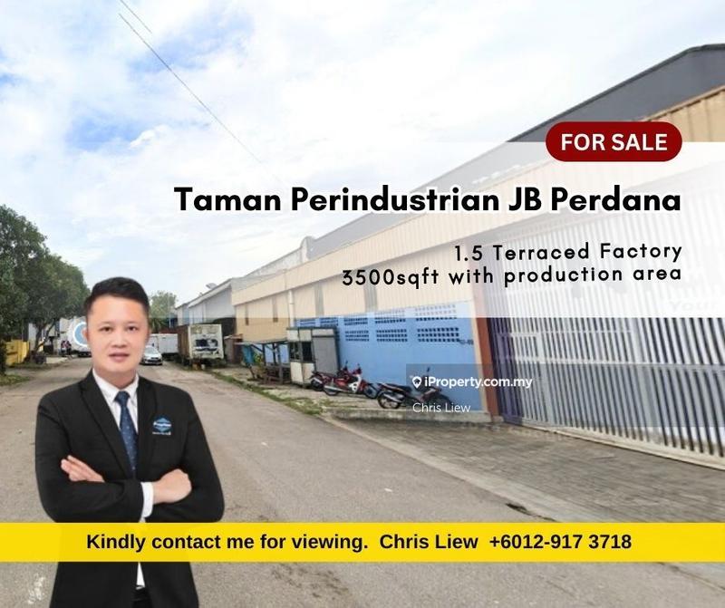 For Sale - Taman Perindustrian JB Perdana, Sri Yaacob, Skudai Factory