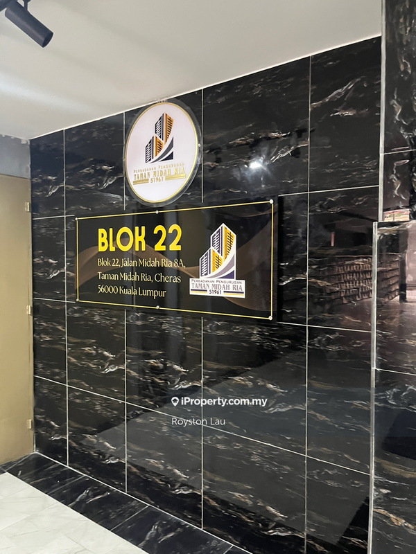 Rumah Pangsa untuk Dijual di Midah Ria Flat oleh Royston Lau - iProperty.com.my