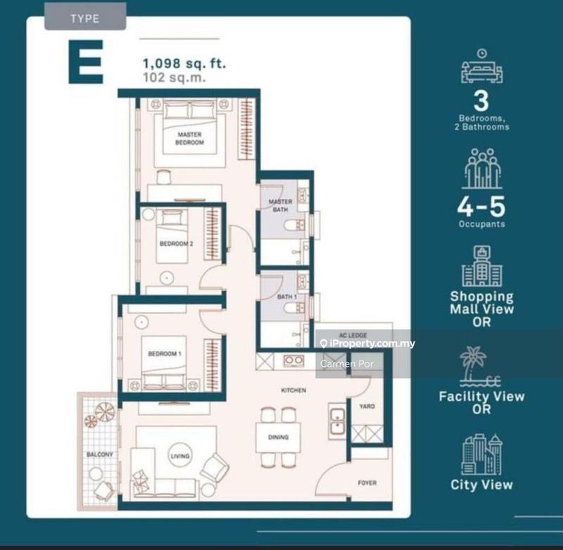 Kondominium untuk Disewa di Muze @ PICC oleh Carmen Por - iProperty.com.my