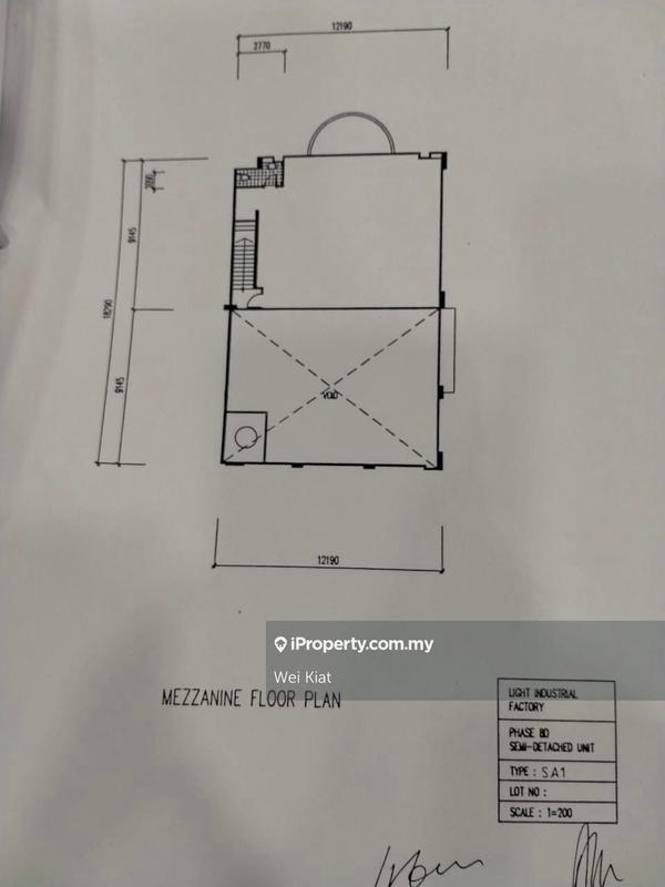 Detached Factory for Sale in Taman Bandar Sunway, Petaling Jaya by Wei Kiat - FLOOR PLAN - 1ST FLOOR - iProperty.com.my