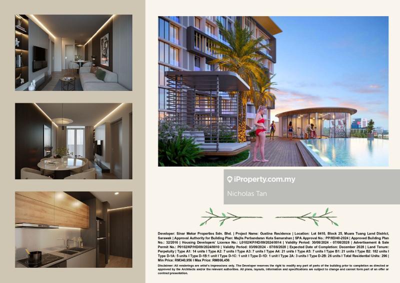 Service Residence for Sale in Gustina Residence by Nicholas Tan - iProperty.com.my