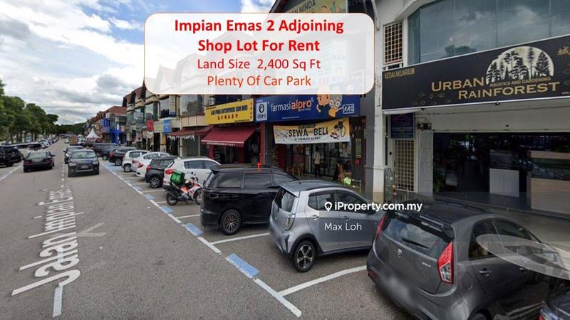 For Rent - Impian Emas, Double Storey Shop