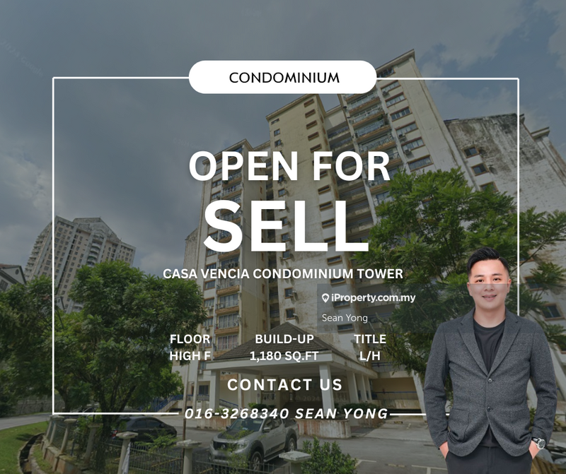 Kondominium untuk Dijual di Casa Venicia Condominium oleh Sean Yong - iProperty.com.my