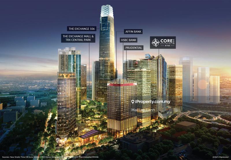 Kediaman Servis untuk Disewa di Core Residence @ TRX oleh Mai Lap Lanh - iProperty.com.my