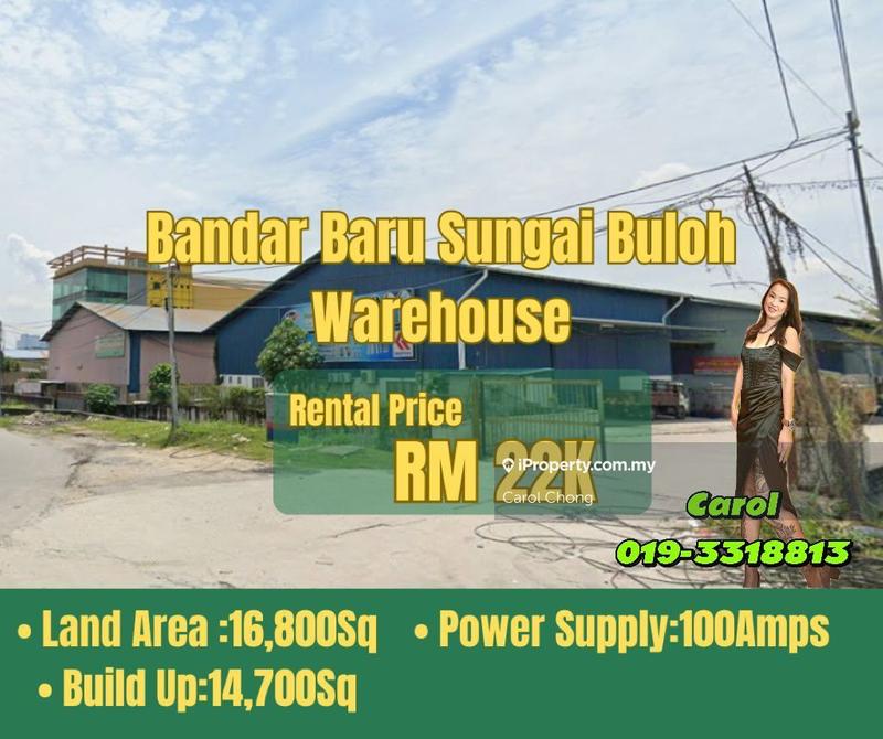 For Rent - More Bandar Baru Sungai buloh Warehouse & Factory For Rent