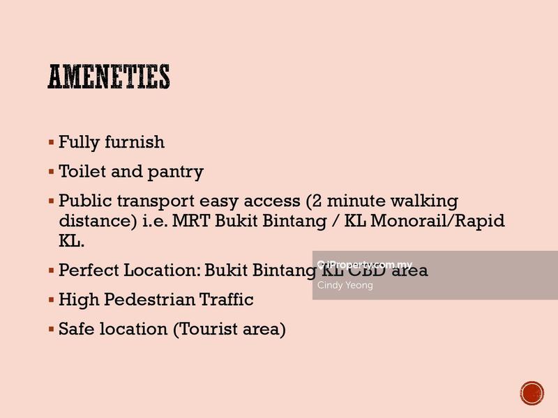 Pejabat untuk Disewa di Bukit Bintang, KL City Centre oleh Cindy Yeong - iProperty.com.my
